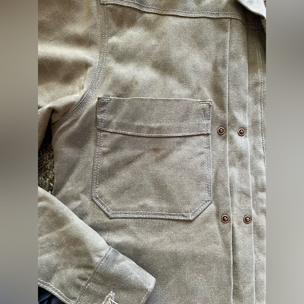 Freenote Cloth San Juan Capistrano Riders jacket waxed canvas tobacco Men Small - Picture 5 of 14